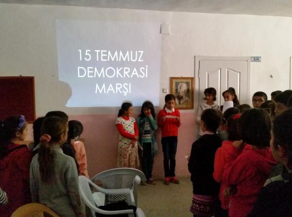  Okulumuzda 15 Temmuz Demokrasi ve Milli Birlik Günü Programı gerçekleştirildi...